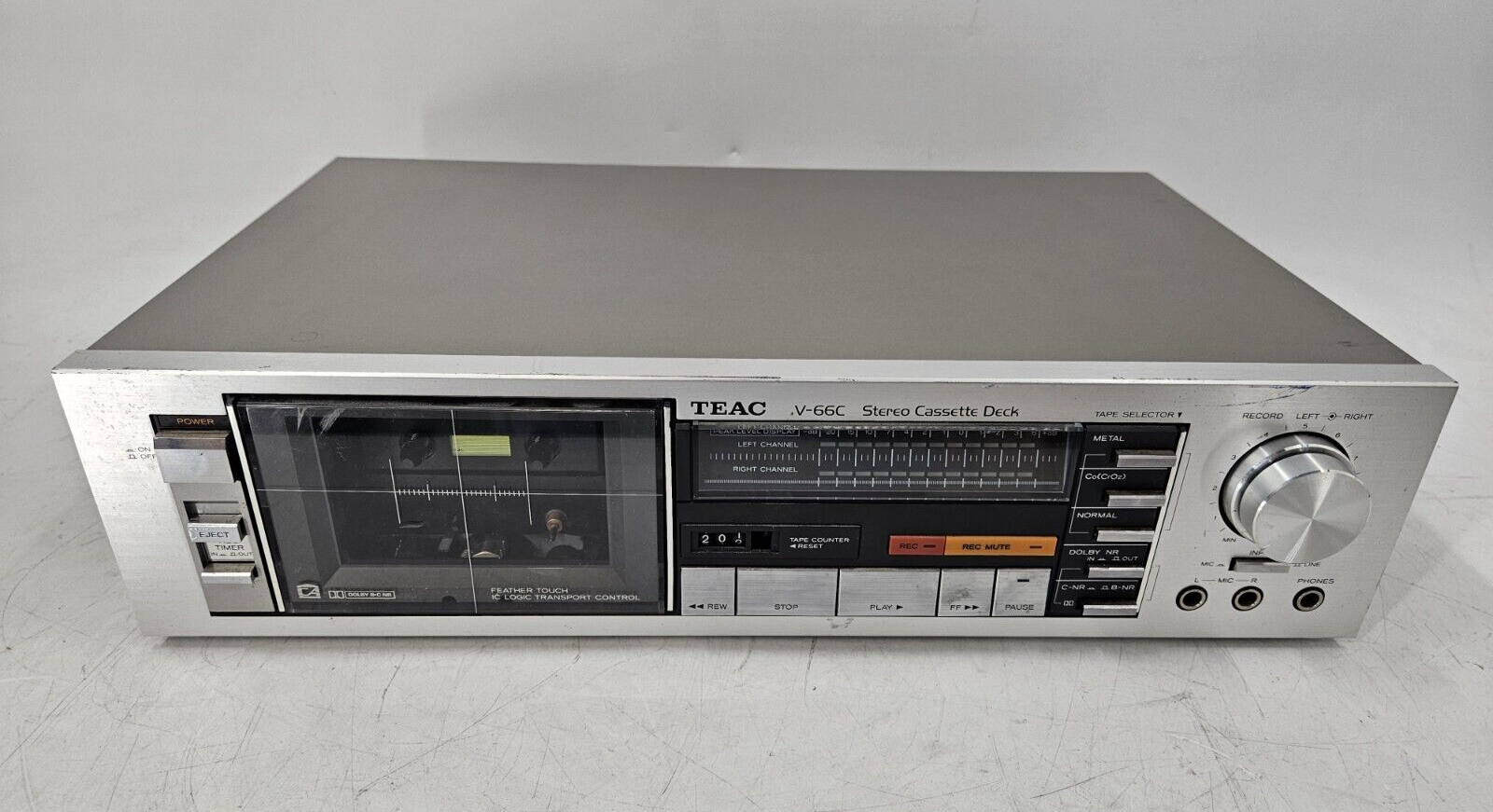 Plettra Stereo TEAC V-615 Con Cassette - Revisionato Con 1 Anno Di Garanzia - Foto 2