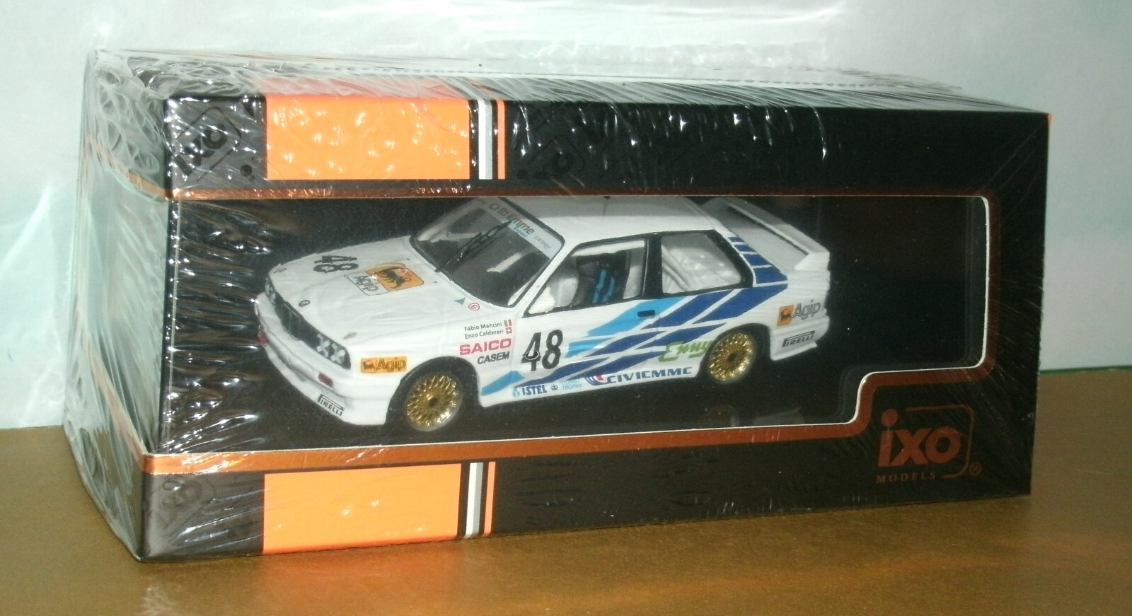 ★特注品!★BMW M3 1/43【E30 tictac】ミニカー 1/43 Scale 1987 BMW E30 M3 Diecast WTCC Race Car #48 Model