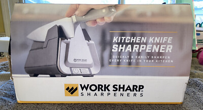 Work Sharp CPE5 Electric Kitchen Knife Sharpener Honing Rod and MicroForge Edge