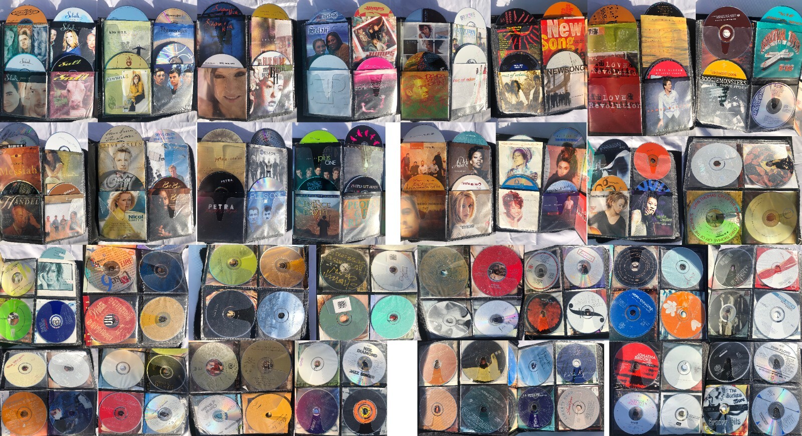 1973 - 2011 HUGE~128 Music CD Lot In Binder Genre Mixed