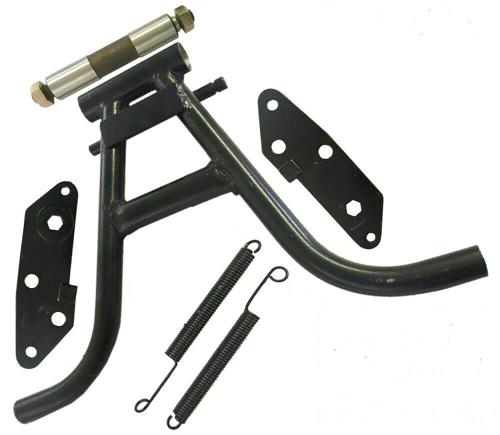 Black center stand with complete set for early Royal Enfield  