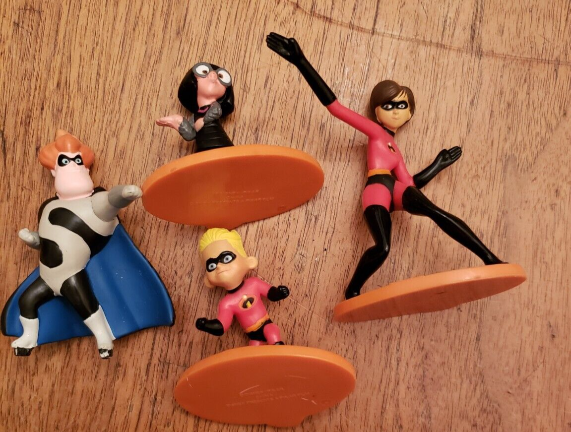 4Disney Pixar Incredibles Elastigirl Figure Sus and BIGFOOT
