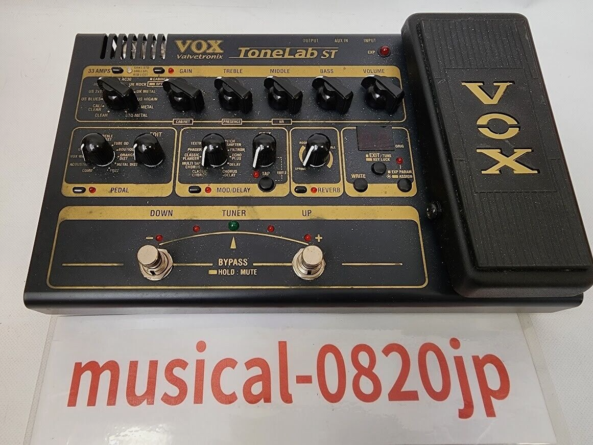 k*ｔ様 Zo-3ジャンクとVox Tonelab ST k*t様 Zo-3ジャンクとVox Tonelab ST VOX ToneLab EX Guitar Multi
