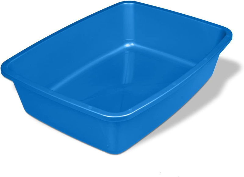 *Color Varies* EXTRA LARGE CAT LITTER BOX Big Kitty Pan Pet Animal Giant Plastic
