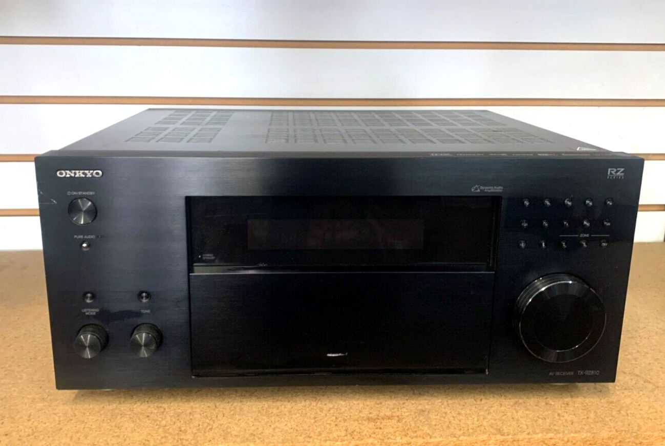 Onkyo TX-RZ810 7.2 Channel 4K Network A/V Receiver- As-Is