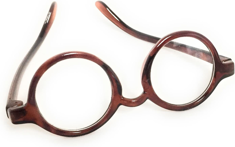 Brown Tortoise Shell Rimmed Eye Glasses for 18 Inch Dolls