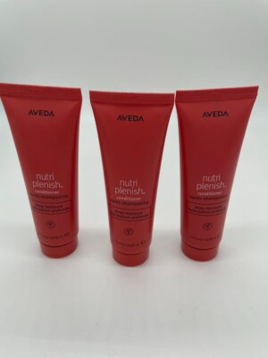 (3 PACK) AVEDA Nutriplenish Conditioner Deep Moisture 1.7 fl oz New Without Box