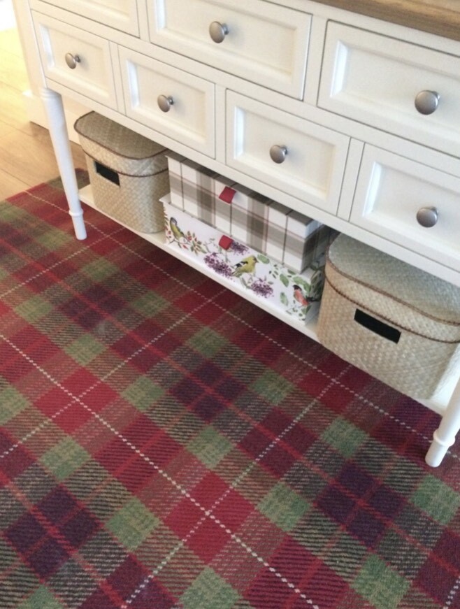 Laura Ashley Woven Tartan Rug in Witney, Oxfordshire Gumtree
