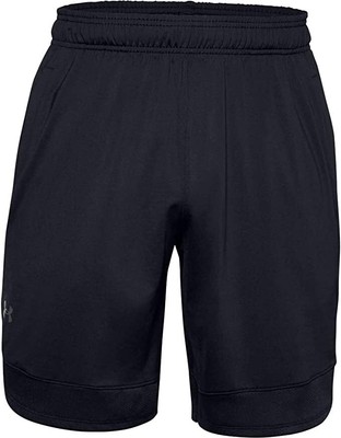 

Мужские тренировочные эластичные шорты Under Armour, черные (001)/угольно-серые, маленькие, Black (001)/pitch gray, 1356858