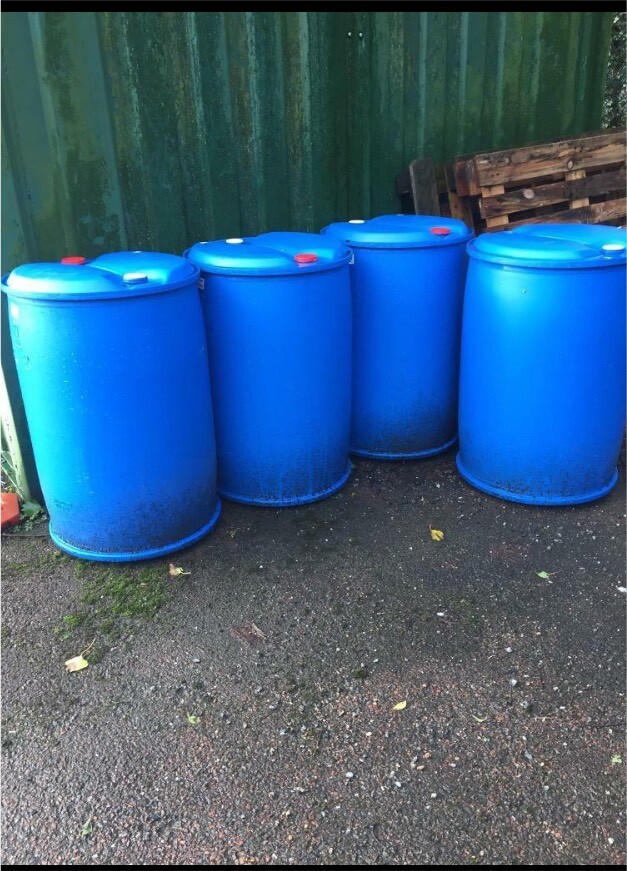 205 lt plastic drums in Tavistock, Devon Gumtree