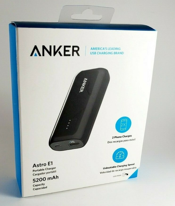 Anker Astro E1 Ultra Compact PowerIQ Power Bank