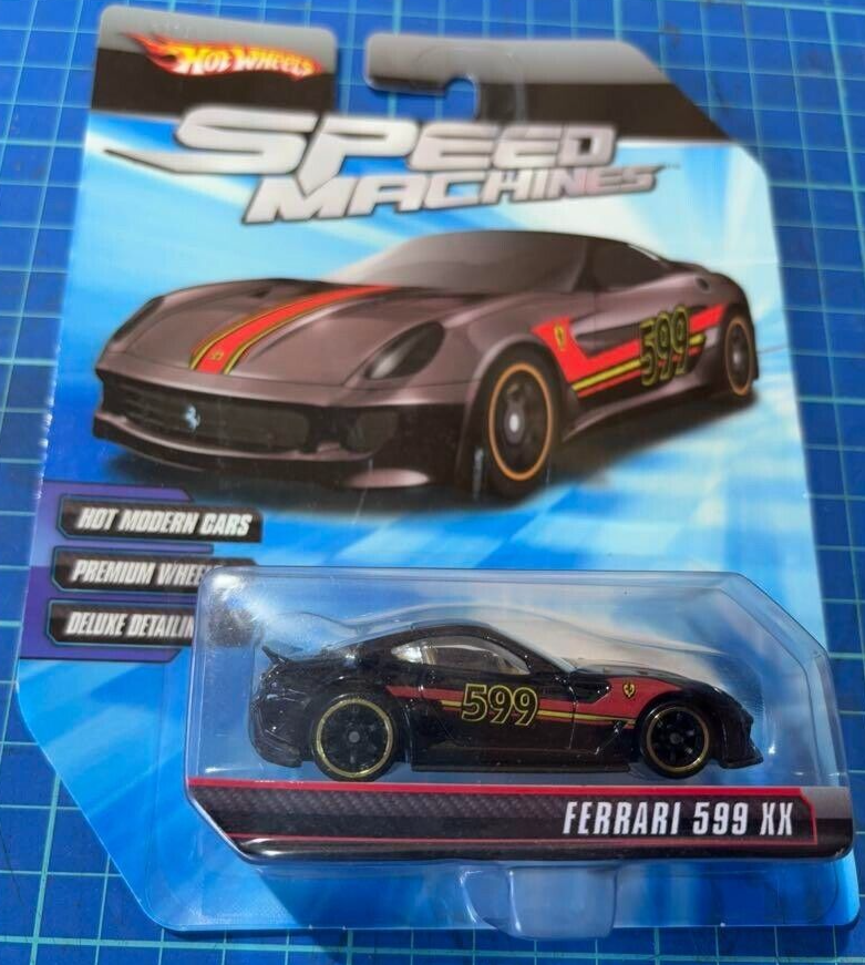 ホットウィール　スピード マシーンズ　フェラーリ 599XX Hot wheels Speed Machines Ferrari 599XX Red VHTF