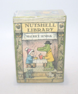 Nutshell Library Maurice Sendak 4 Mini Hardcover Books & Slipcase