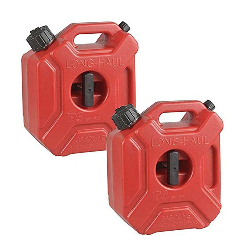 Jerrycan /practical Long Haul 5 Ltr Gasoline Fuel Tank Set Royal Enfield Classic Desert 350