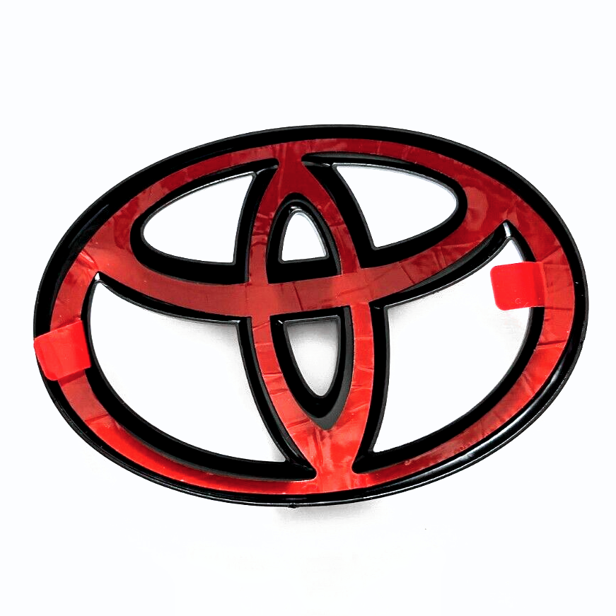 NEW 2022-25 Toyota Tundra Matte Blackout Overlay Front Grille Emblems