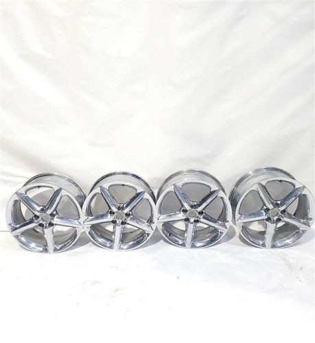 Used Wheel fits: 2007 Saturn Sky 18x8 5 spoke straight chrome opt PD5 Grade B