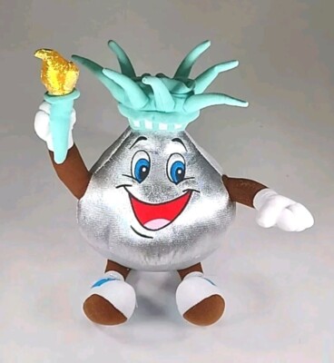 LARGE, Hershey Kiss Statue Of Liberty Chocolate Kisses Hersheys Stuffed Animal 