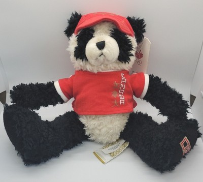 Olympic Game Beijing 2008 HBC Hudson Bay Co. Canada Plush Stuffed Bear Panda 12''