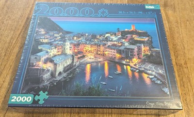 Buffalo Games Cinque Terre, Italy 2000 Puzzle 2012 Vernazza Scenic w/poster NEW!