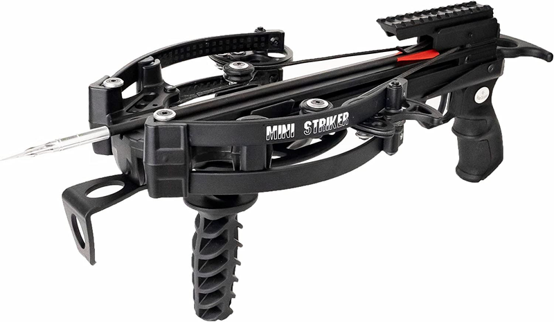 Mini Striker Compound Self Cocking Hunting Pistol Crossbow, 330 FPS Fastest Pist