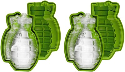 Grenade Shaped 3D Mold / Maker, 2 Pack - Fairly Odd Novelties - Fun Bomb...