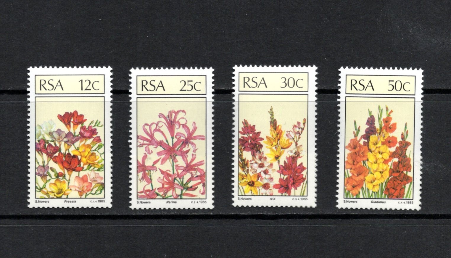 S2659 South Africa 1985 flora flowers 4v. MNH | eBay
