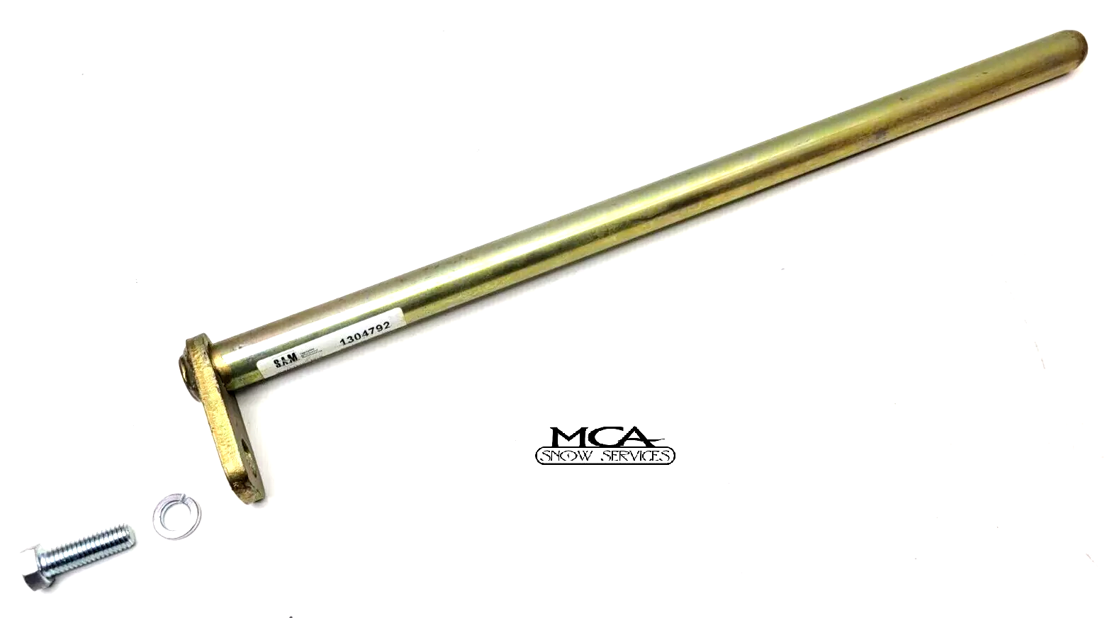 BOSS SNOW PLOW CENTER HINGE PIN DXT V PLOW 21 1/2 LONG BOLT