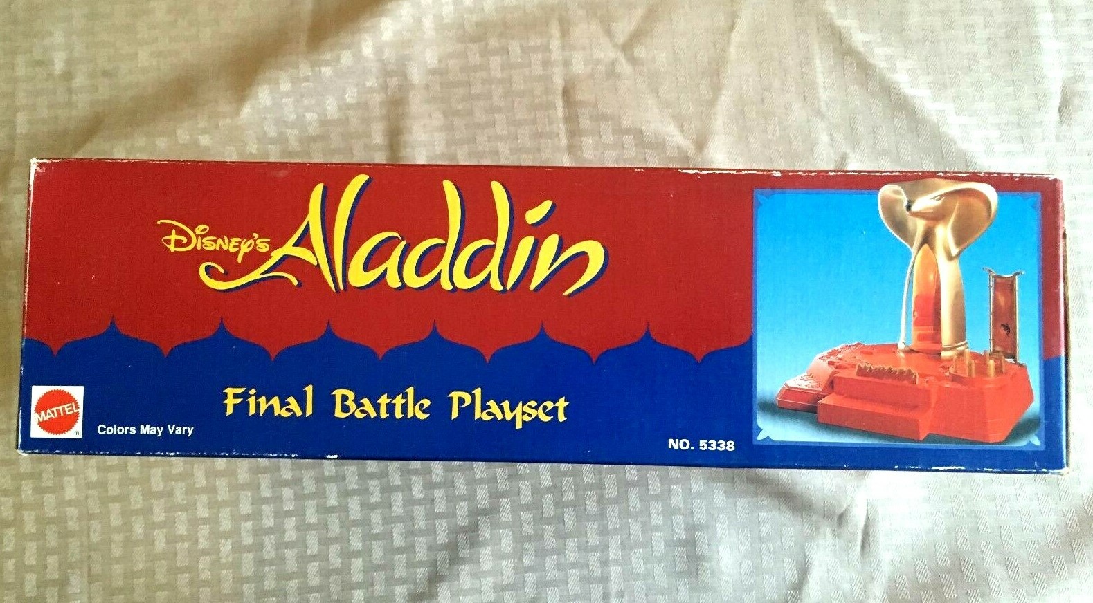 Disney Aladdin Final Battle Play Set #5338 NIB Mattel 100% COMPLETE & SEALED