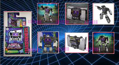 Transformers Legacy Ev Core Class Soundblaster 3.5'' + 0.5'' Buzzsaw Cassette NEW!