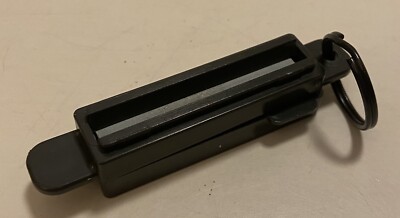 Fish Fishing Hook Sharpener with Black Plastic Holder
