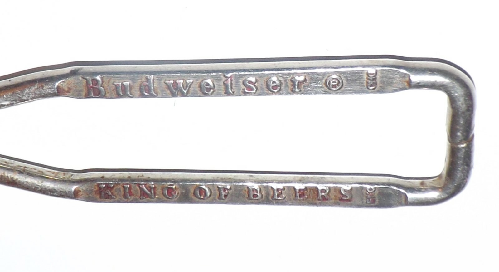 BUDWEISER KING OF BEERS WIRE STYLE BOTTLE OPENER COLLECTIBLE EKCO CHICAGO