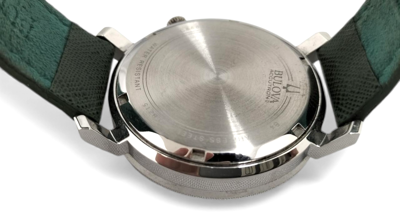 Bulova Accutron II 96B215 Green Dial Quartz Precisionist Steel