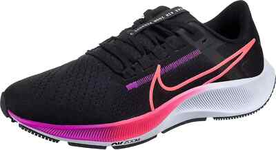 Nike Air Zoom Pegasus 38 Men's Sz 11 Black/Flash Crimson-Off Noir CW7356-011