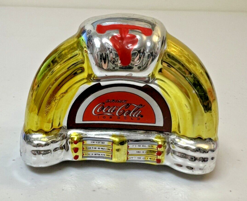 Coca Cola Jukebox Salt Shaker Kitchen Decor Memorabilia Ceramic