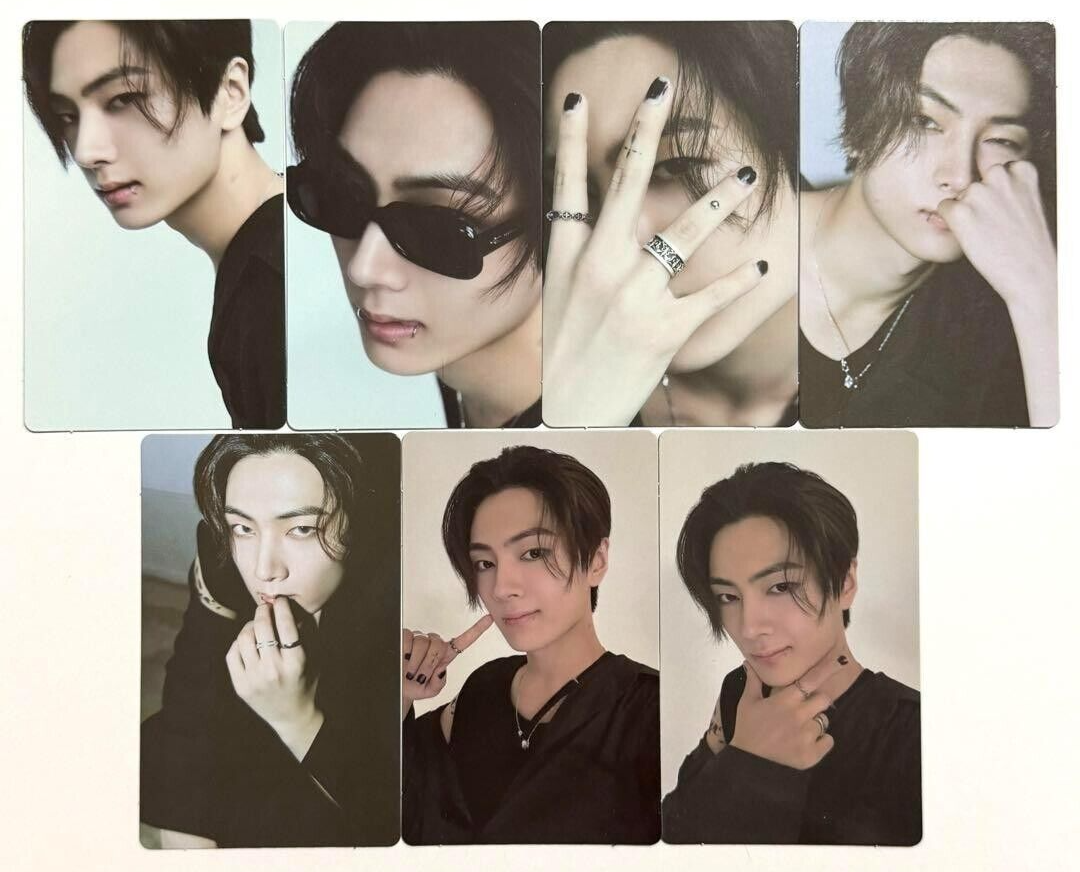 ENHYPEN JAY EXHIBITION UNSEEN Photocard Complete Set of 7 ENHYPEN JAY EXHIBITION UNSEEN Photocard Complete Set of 7