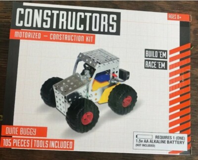 NEW Constructors Motorized Dune Buggy Construction Set 103 Pcs Fast Shipping