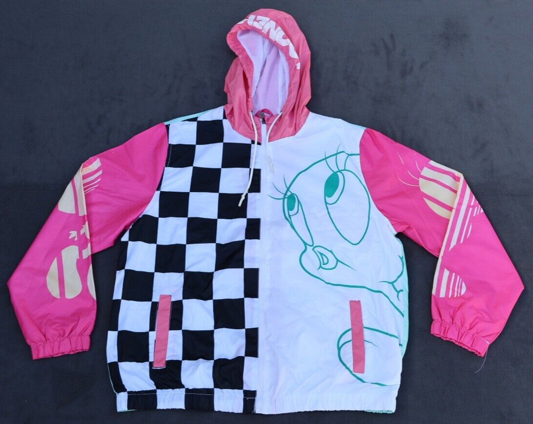 Vintage Members Only Looney Tunes Tweety Bird Windbreaker Vintage Members Only Looney Tunes Tweety Bird Windbreaker