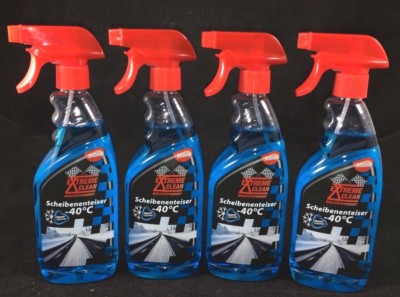 3,98€/L. 4 x 500 ml Scheiben Enteiser Spray Nano 2,0l Enteiserspray Sprühflasche