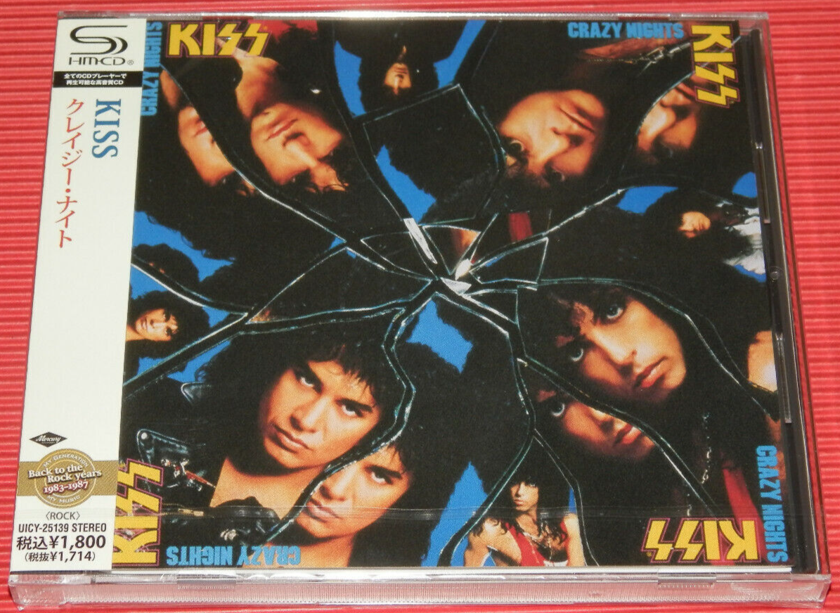 KISS CRAZY NIGHTS JP SHM CD 4988005688651| eBay