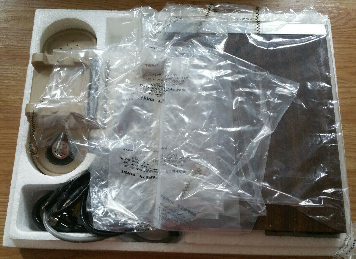 Vintage Answering Machine Crown Telephone Valet Model CTA-4100U