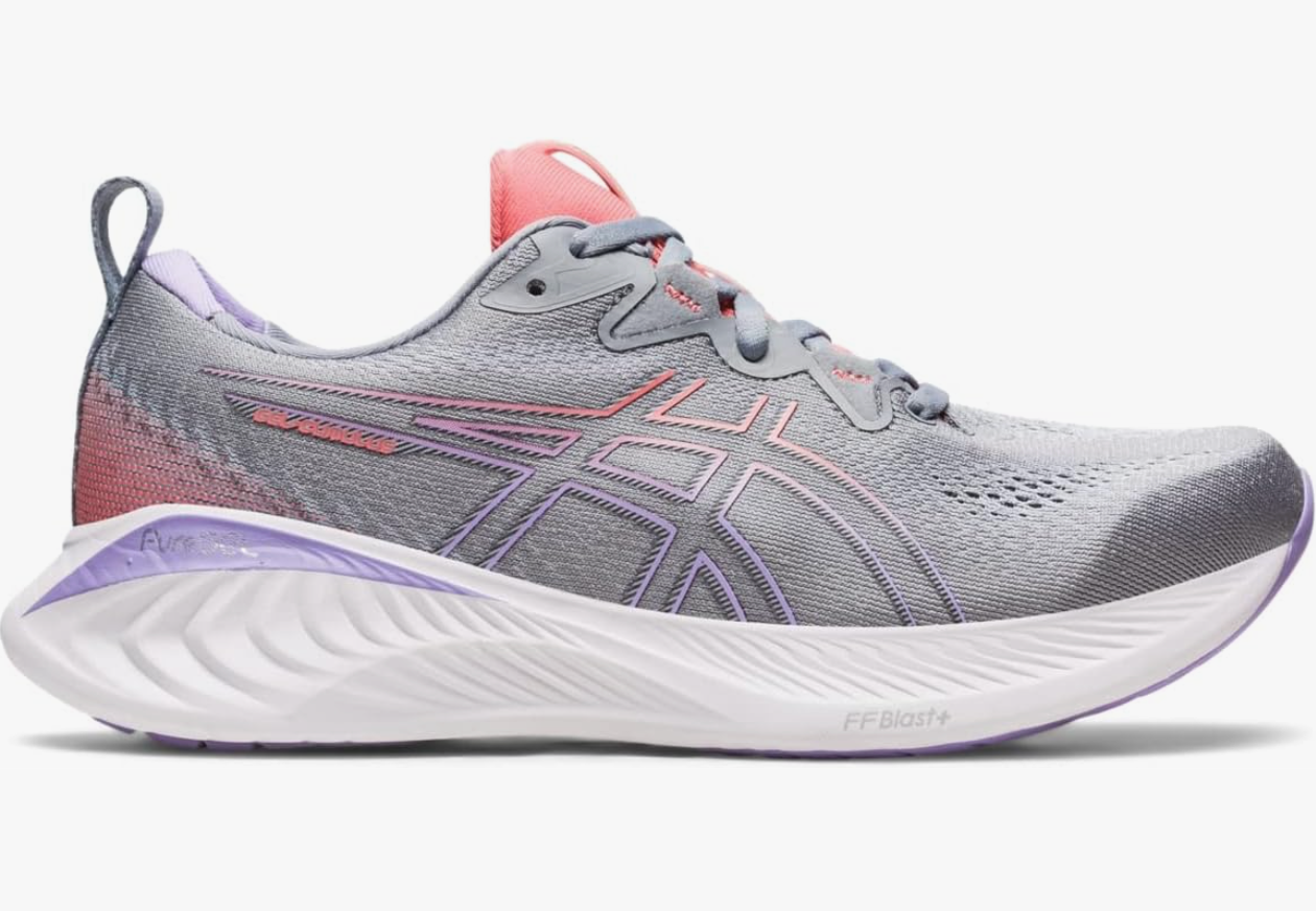 Asics Gel Cumulus 25 - Women's Size 12 - Sheet Rock/Papaya