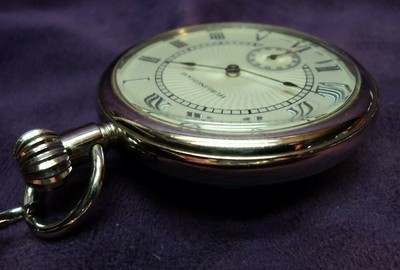 Serviced~Burlingham~17J~ETA 6497 Clone~52mm Winding Mechanical Pocket Watch