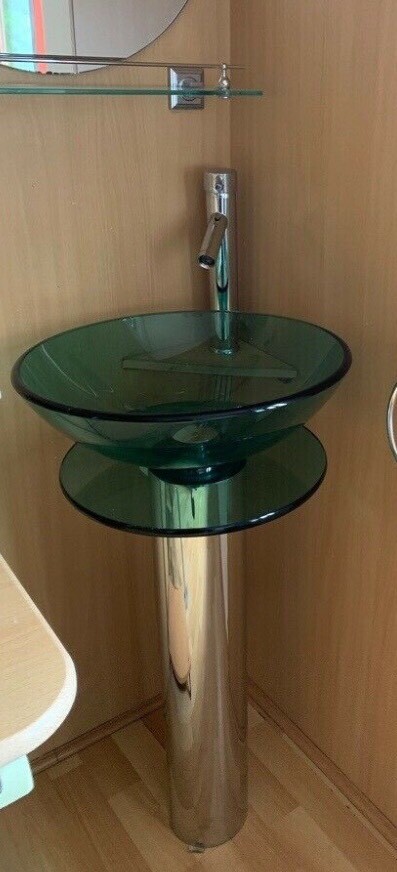 tile backsplash with white countertops