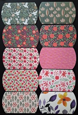 Set Kissenschachtel. Handarbeit. Mix. Alle Anlässe. Mit Glliter.