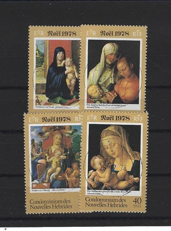 Nouvelles Hebrides  NÂ° 541/544 OblitÃ©RÃ©