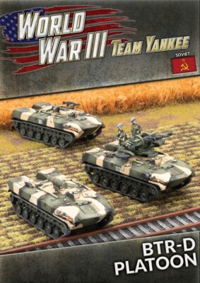 Team Yankee Взвод советских БТР-Д (x3) FOW TSBX32