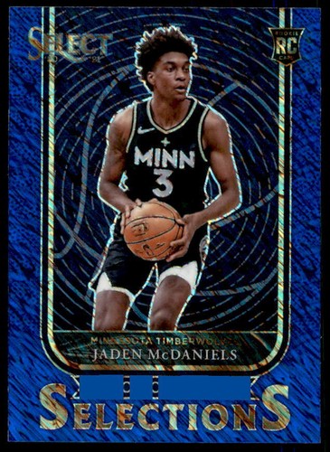 【激レア期間限定出品・1/1 RC auto】Jaden Mcdaniels Jaden McDaniels Rookie Card 2020-21 Select Rookie Selections