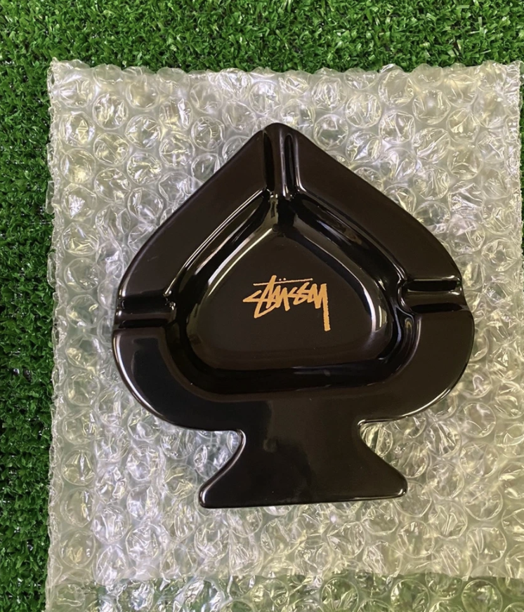 Stussy Ceramic Spade Ashtray (Black) | eBay Stussy Ceramic Spade Ashtray (Black) | eBay
