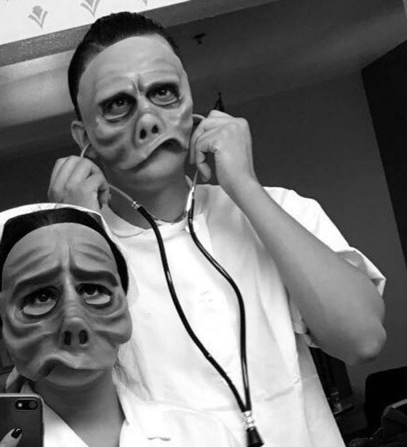 Twilight Zone Eye of the Beholder Doctor Mask, Adult-sized ...