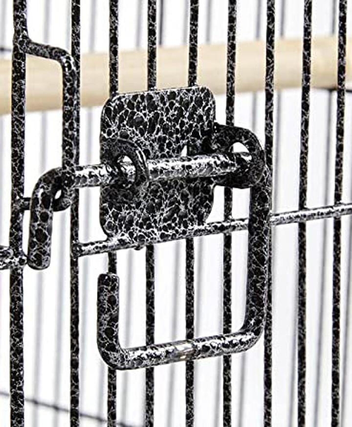 36" Open Top Perch Stand Cage Canary Parakeet Cockatiel LoveBird Finches